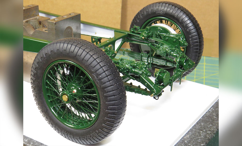 1/12 scale -Bentley Speed Six "Old No. 2" Rudge Whitworth wheel
