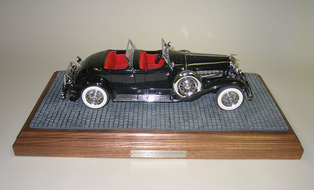 1:15 scale - 1932 Duesenberg SJ Brunn Torpedo Phaeton