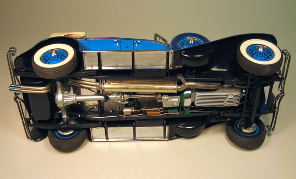 1:15 scale - 1931 Duesenberg Model J Derham Tourster