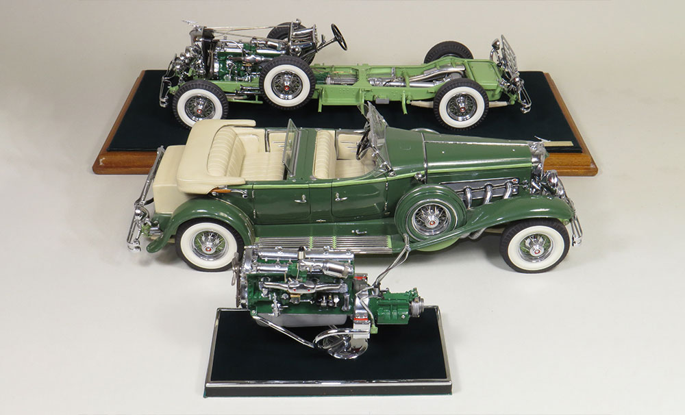 1:15 scale - 1933 Duesenberg Model J Derham Tourster