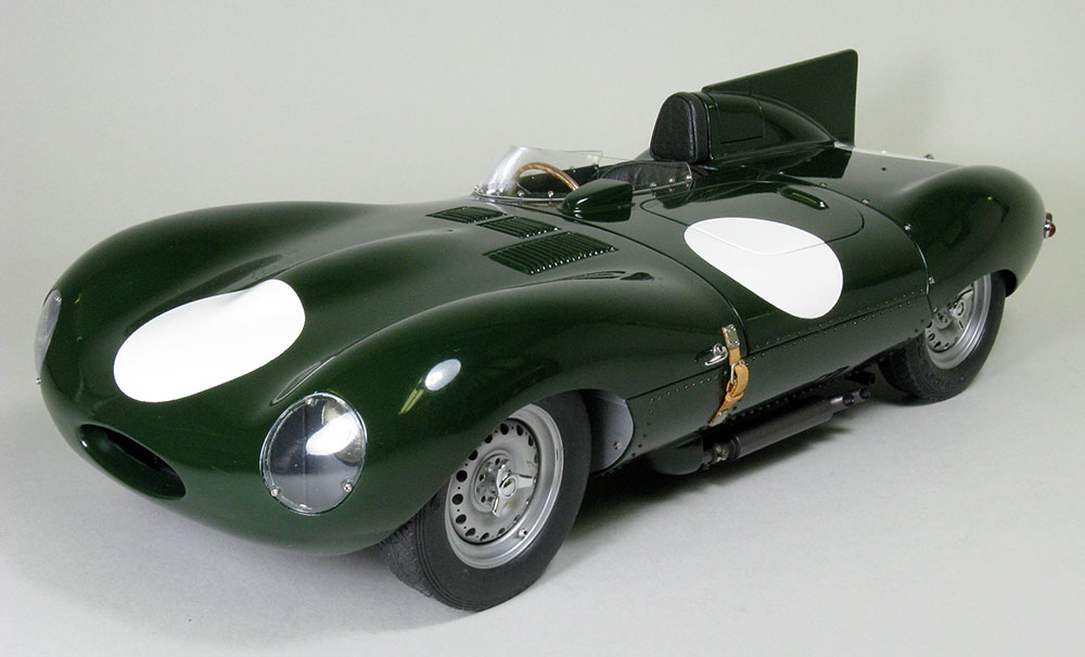 1:12 scale- Jaguar D-Type, short nose