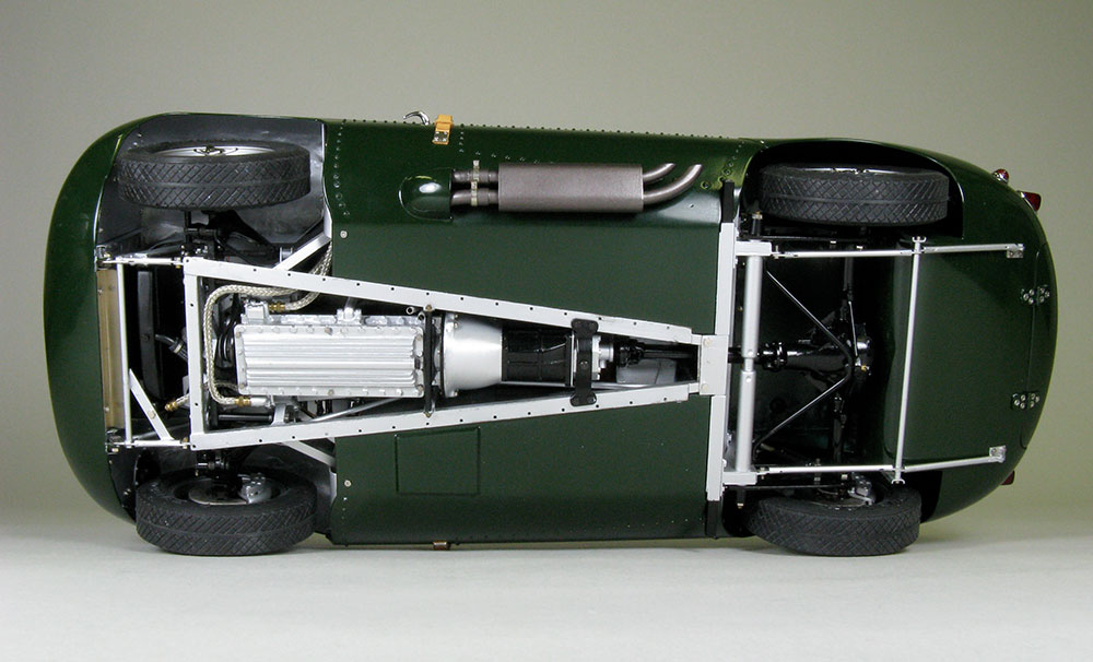 1:12 scale- Jaguar D-Type, short nose