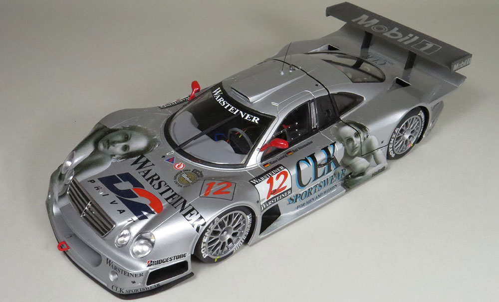 1/24 Mercedes-Benz CLKGTR - 2 Car Set