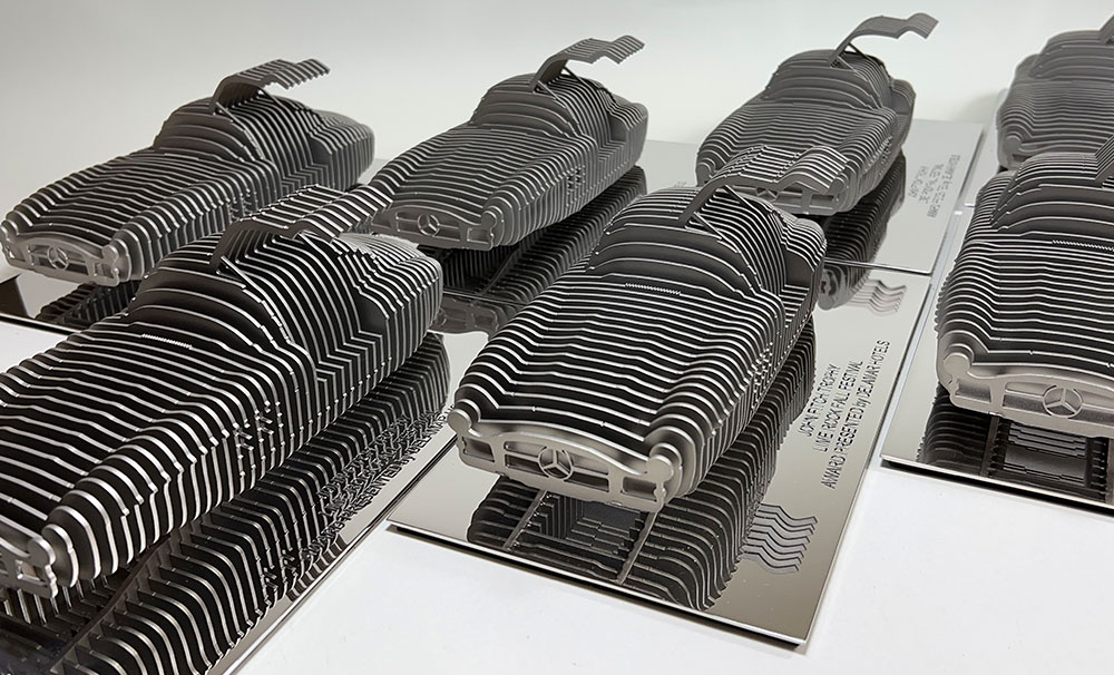 Mercedes-Benz Gullwing Sculpture