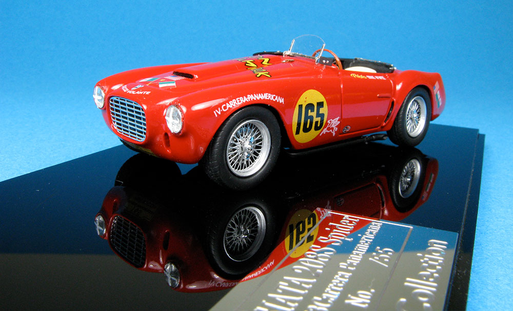 1:43 scale - 1953 Siata 208S Spyder, Carrera Panamrericana