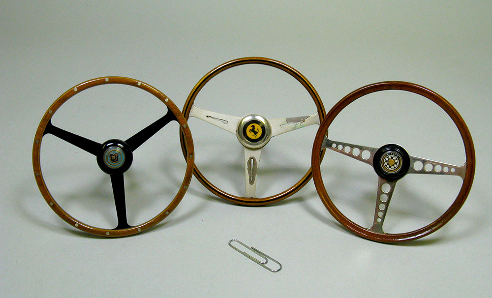 1:5 scale - Steering Wheels - Aston Martin, Ferrari, Jaguar