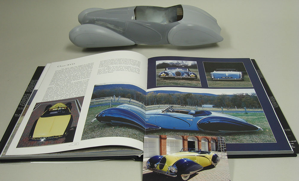1:12 scale - Talbot-Lago T150-C, Ch. No. 90019