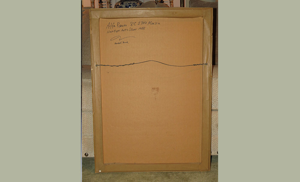 Alfa 8C Engine Photo