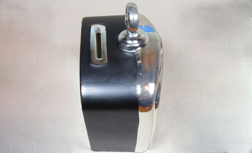 Vintage Mercedes-Benz Ceramic Coin Bank