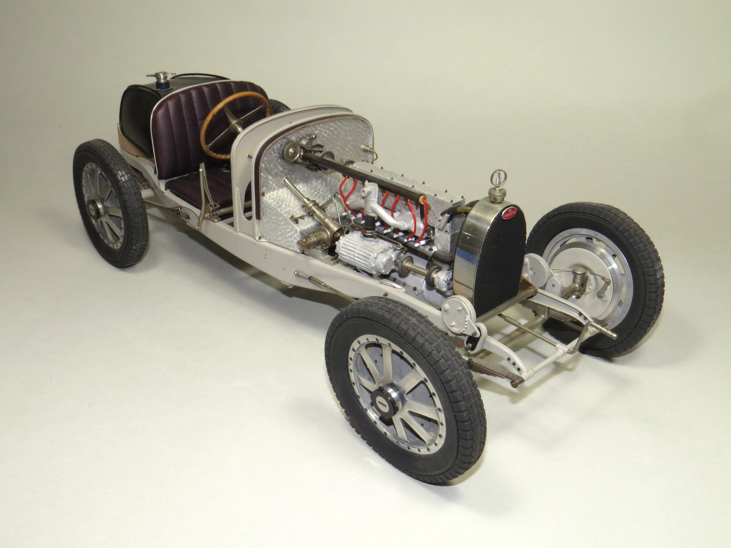 1:8 scale - Bugatti Type 35 Rolling Chassis