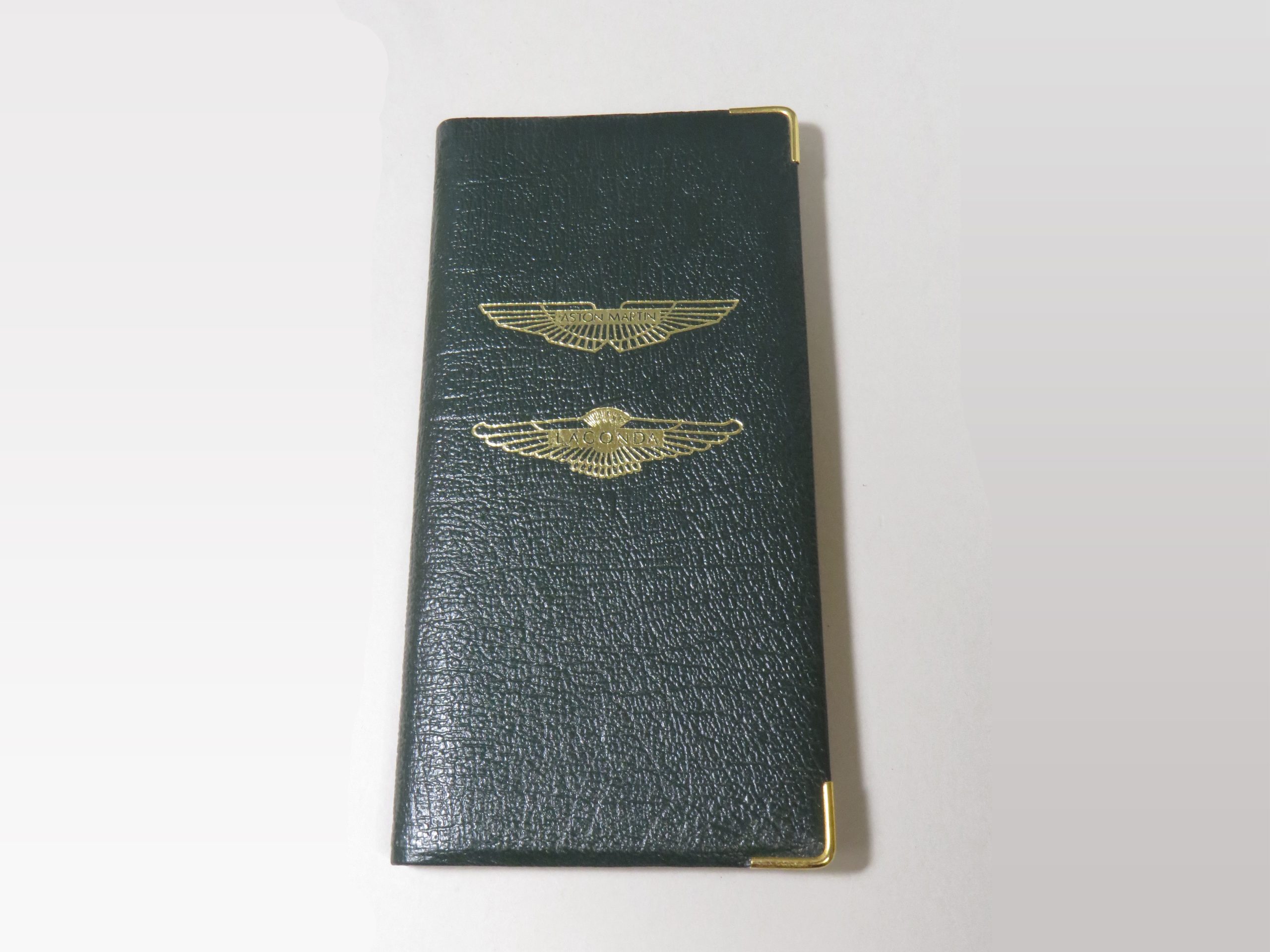 Vintage Aston Martin Lagonda Pocket Diary