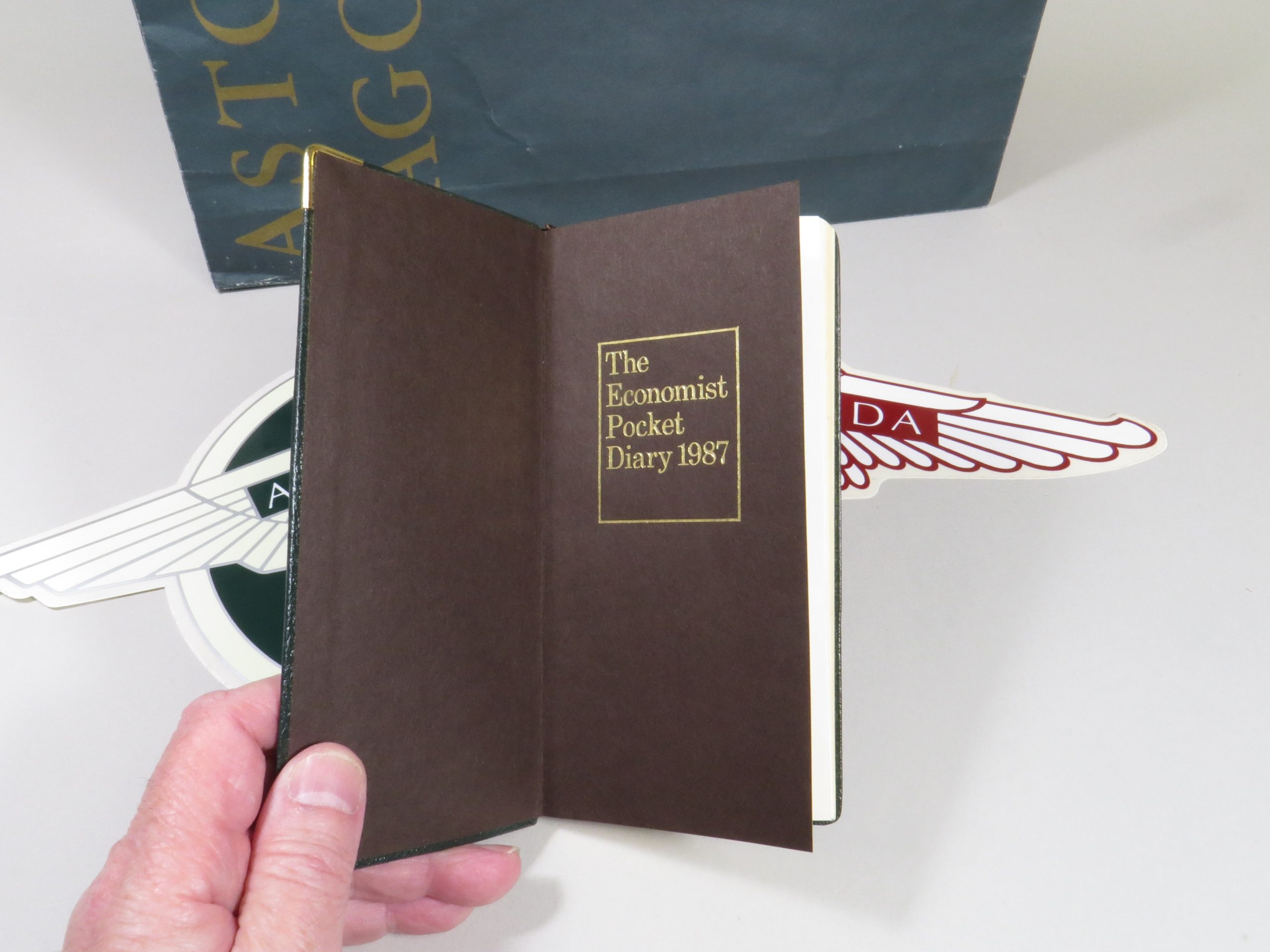 Vintage Aston Martin Lagonda Pocket Diary